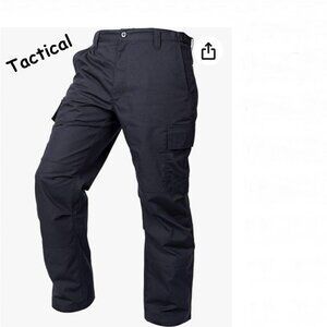 NWT LAPG Men's Core Cargo Tactical Pants Stretch Waistband Size 32 x32